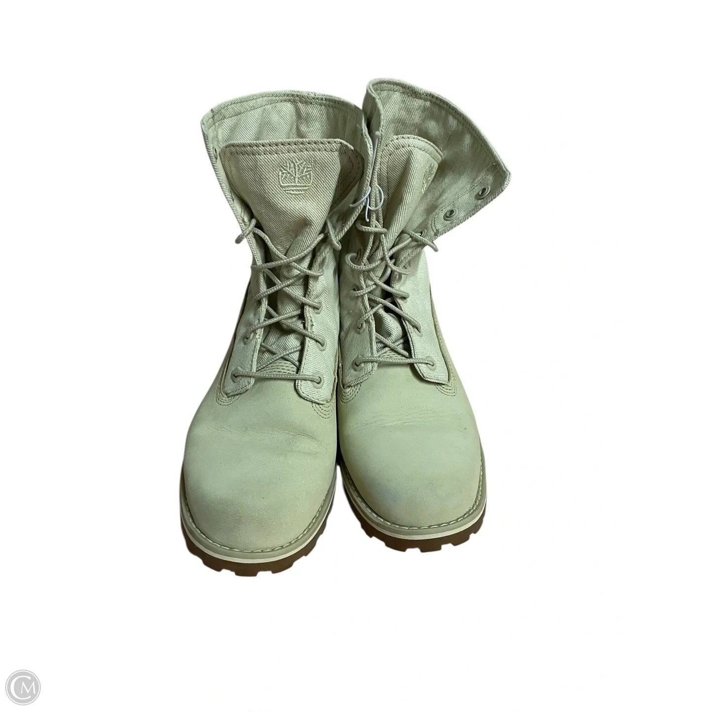 Boots Ankle Flats By Timberland In Tan, Size: 6.5