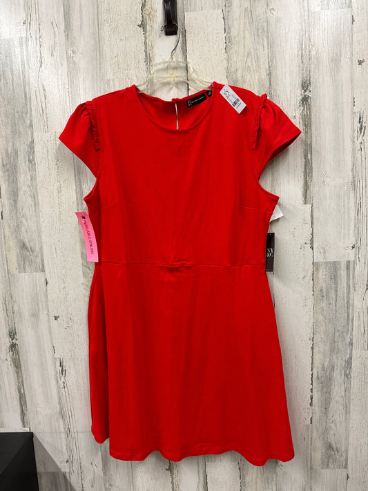 Red Dress Work New York And Co, Size 2x