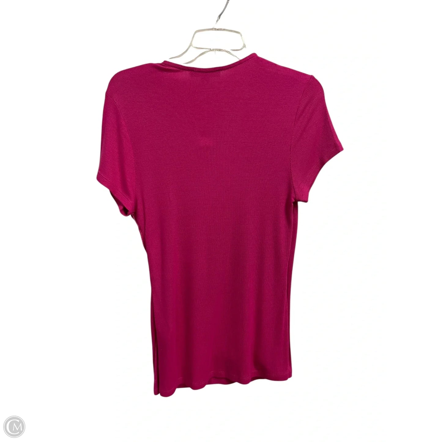 Top Short Sleeve Basic By Inc In Pink, Size: L