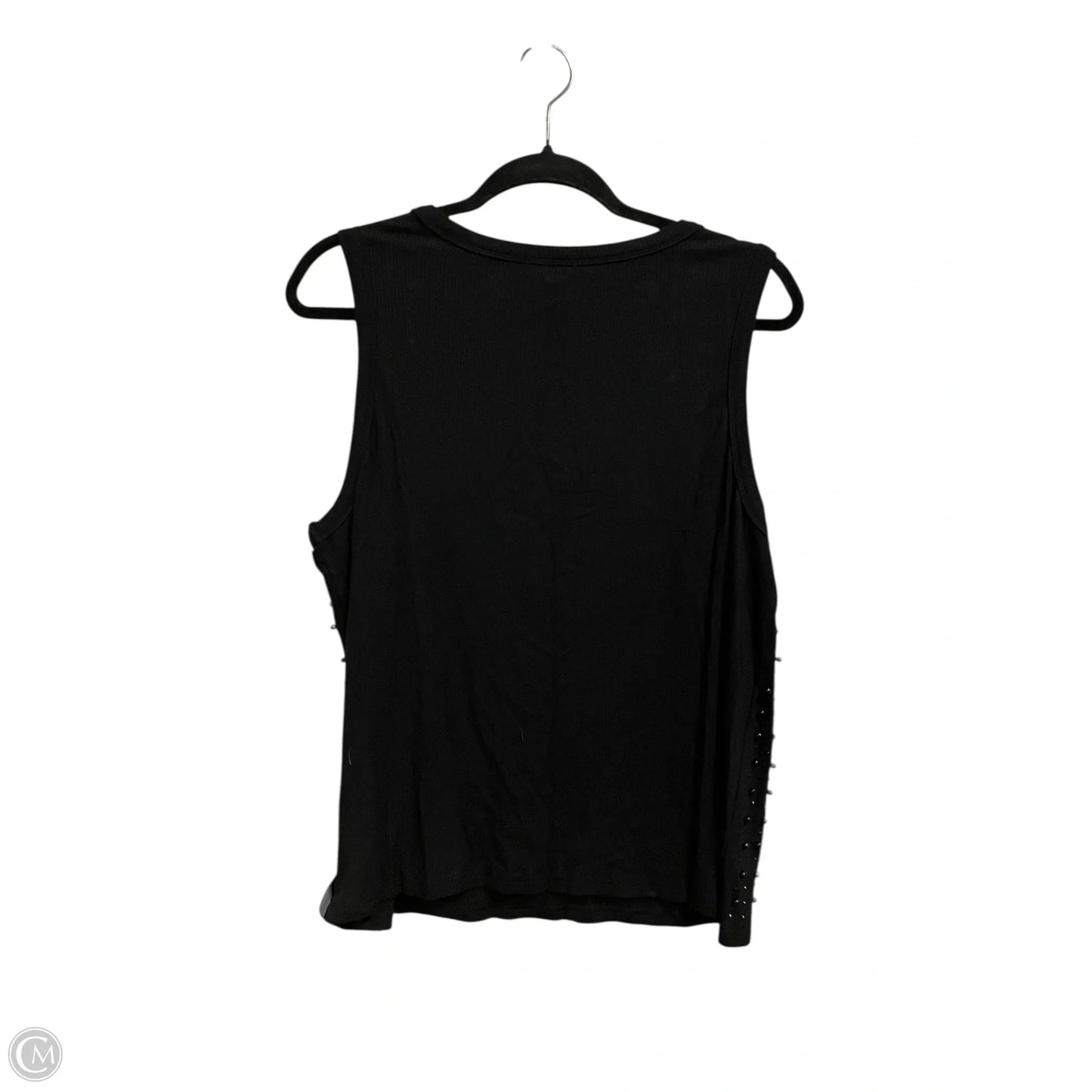 Top Sleeveless By White Birch In Black, Size: 3x