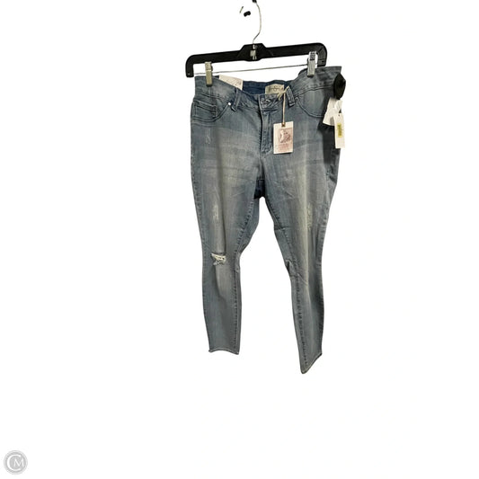 Jeans Skinny By Jessica Simpson In Blue Denim, Size: 14