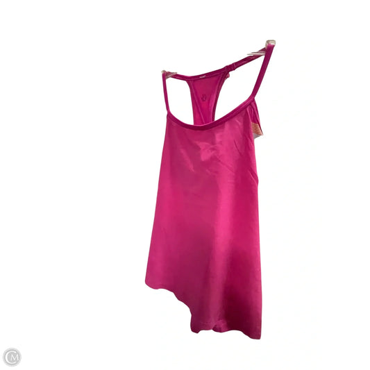 Athletic Tank Top By Lululemon In Pink, Size: M