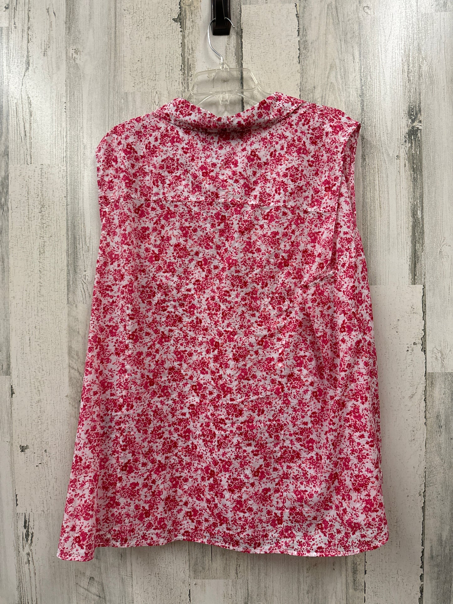 Pink Top Sleeveless Tommy Hilfiger, Size 2x