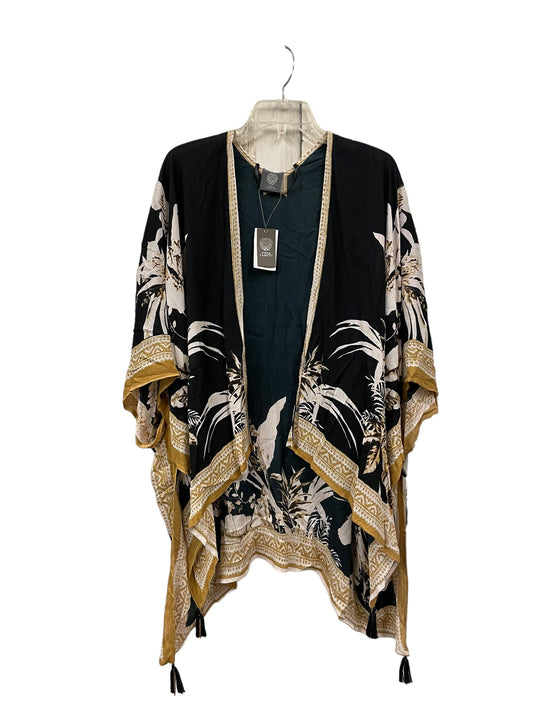 Kimono By Vince Camuto In Black & Brown, Size: Os