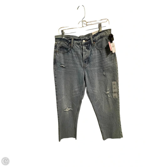 Jeans Straight By Old Navy In Blue Denim, Size: 6