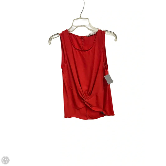 Top Sleeveless By Bcbgeneration In Red, Size: Xs