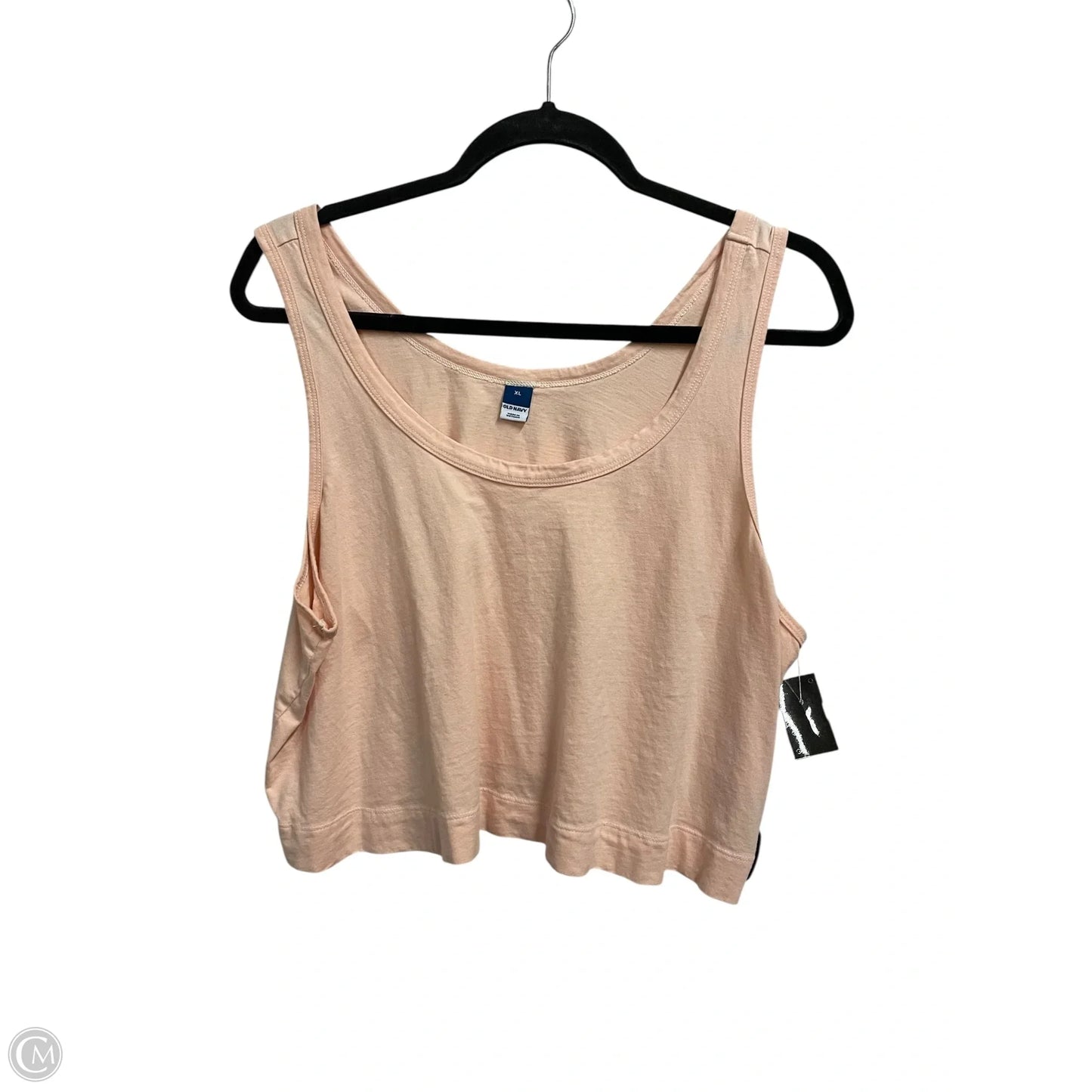 Top Sleeveless Basic By Old Navy In Peach, Size: Xl