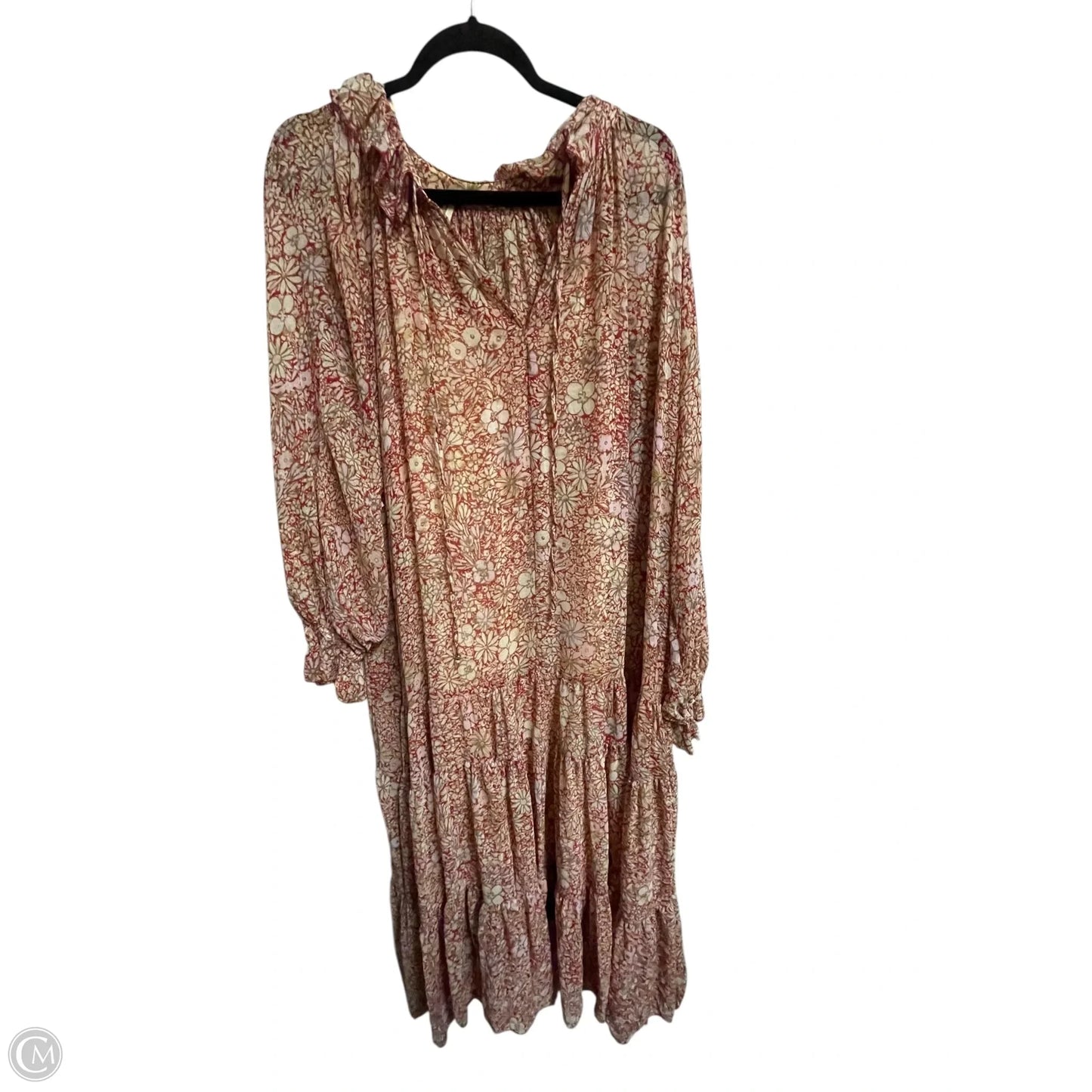 Dress Casual Maxi By Free People In Red, Size: L