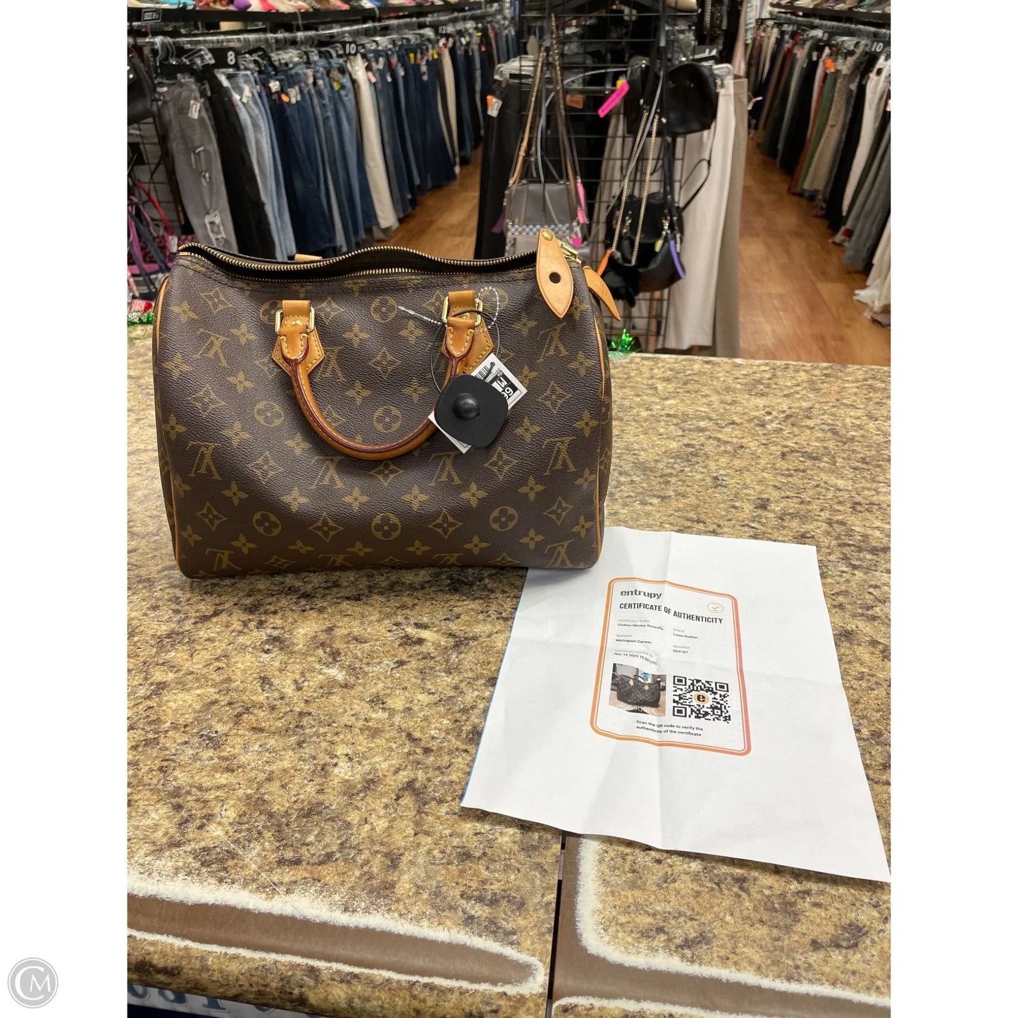 Handbag Luxury Designer By Louis Vuitton, Size: Medium