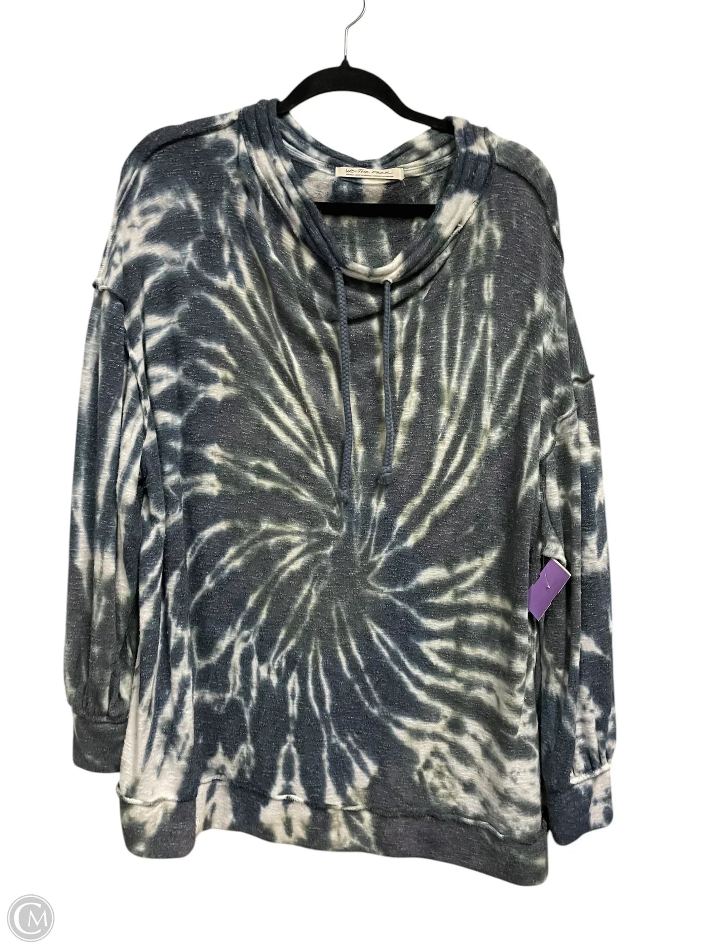 Tunic Long Sleeve By We The Free In Tie Dye Print, Size: S