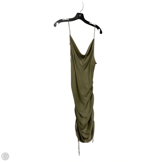 Dress Casual Midi By Free People In Green, Size: L
