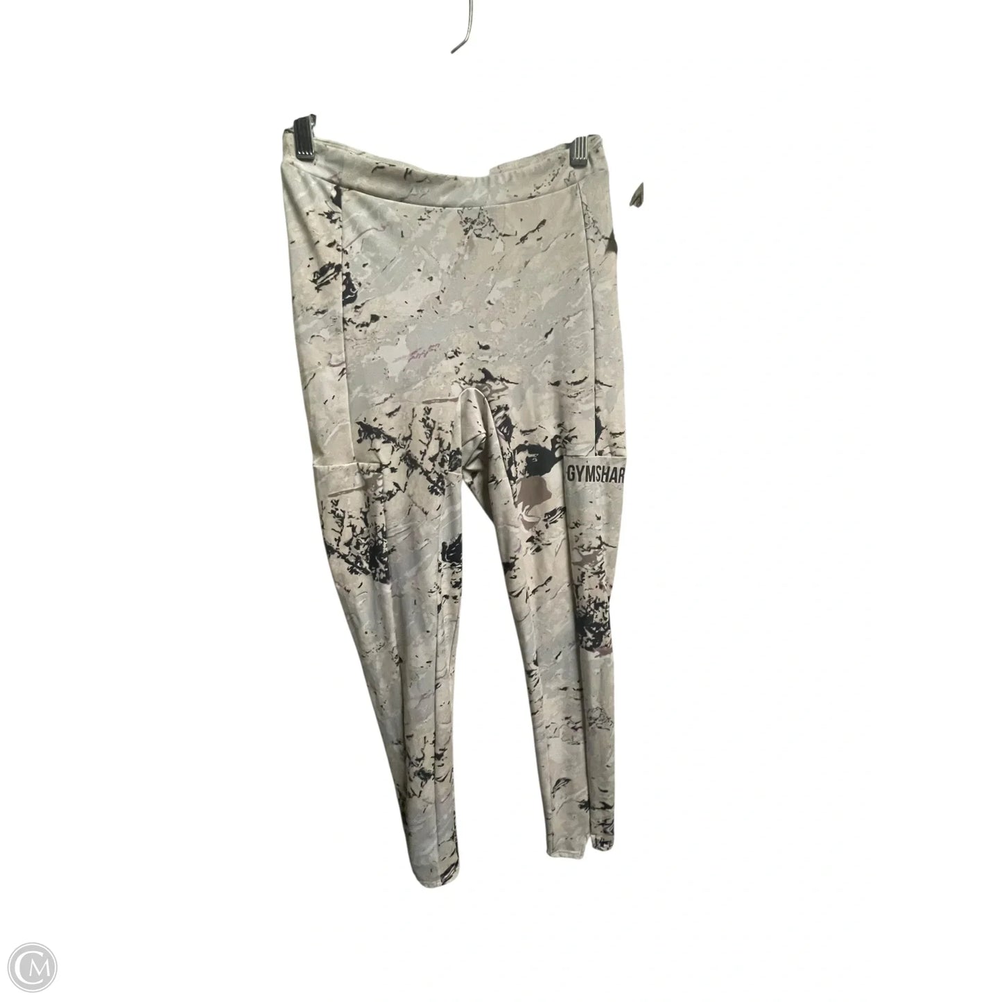 Athletic Leggings By Gym Shark In Tan, Size: S