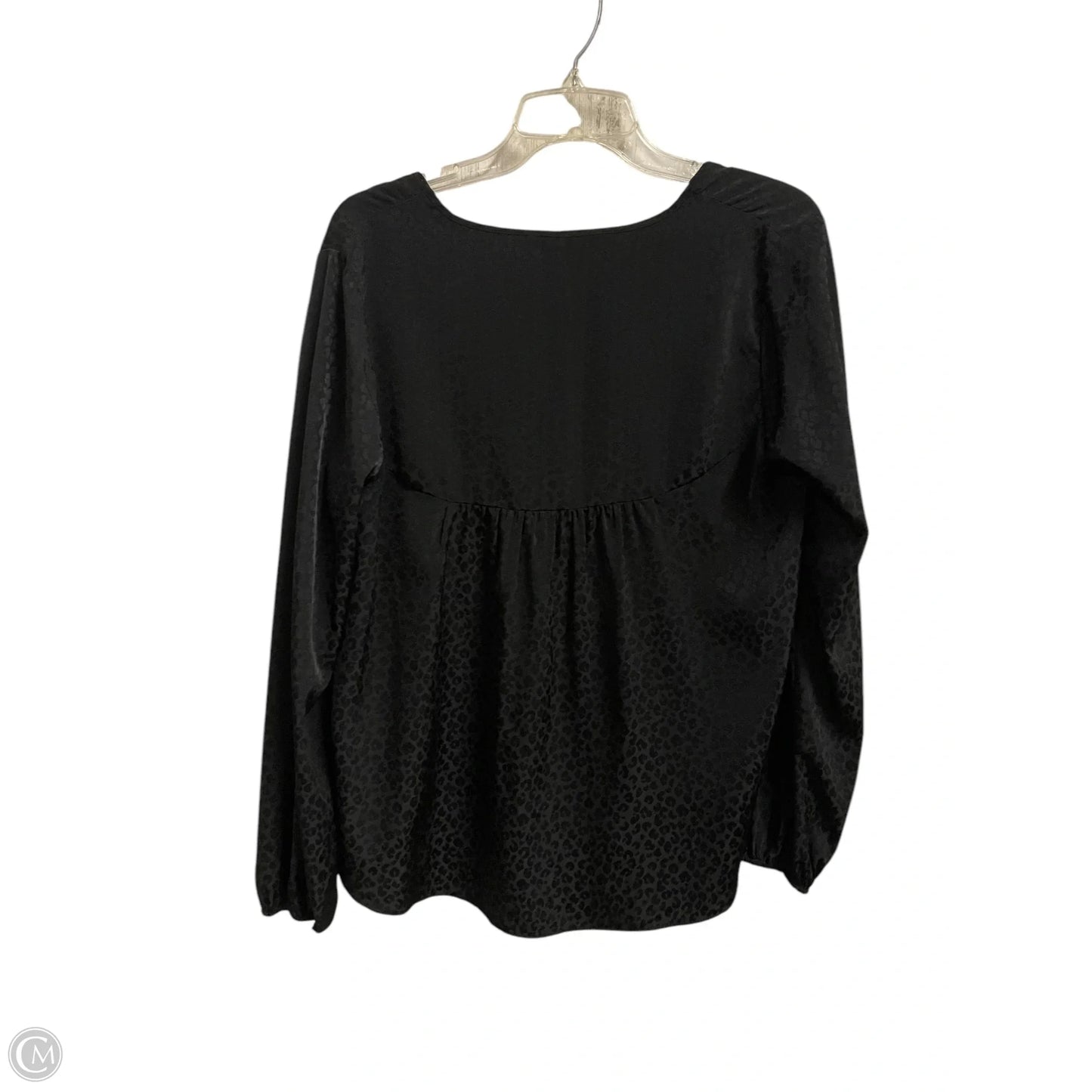 Top Long Sleeve Designer By Lilly Pulitzer In Black, Size: M