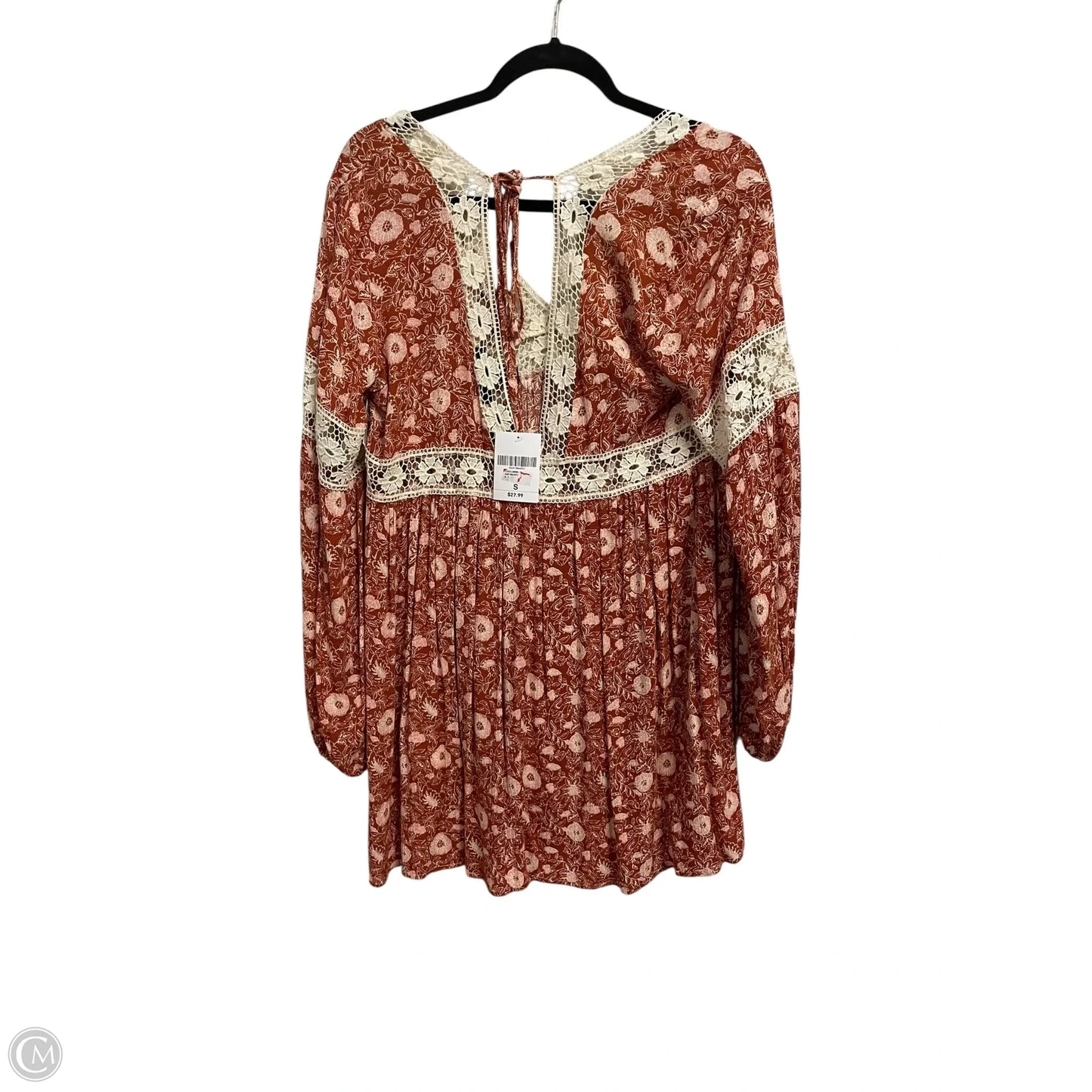 Dress Casual Short By Forever 21 In Orange, Size: S