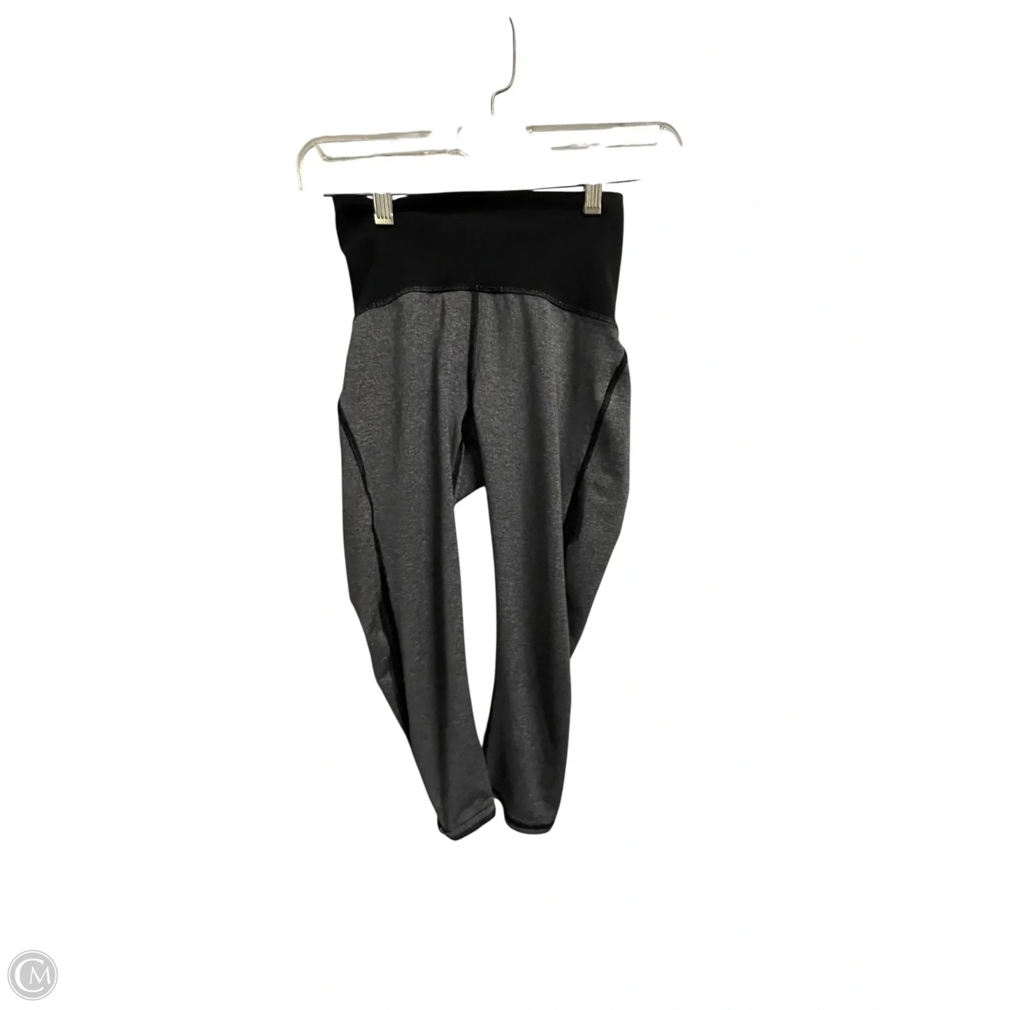 Athletic Capris By Lululemon In Grey, Size: 2