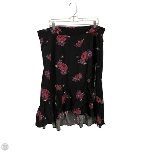 Skirt Maxi By Torrid In Floral Print, Size: 2x