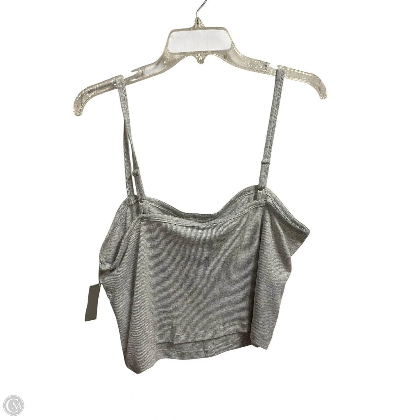 Top Sleeveless Basic By American Eagle In Grey, Size: 2x