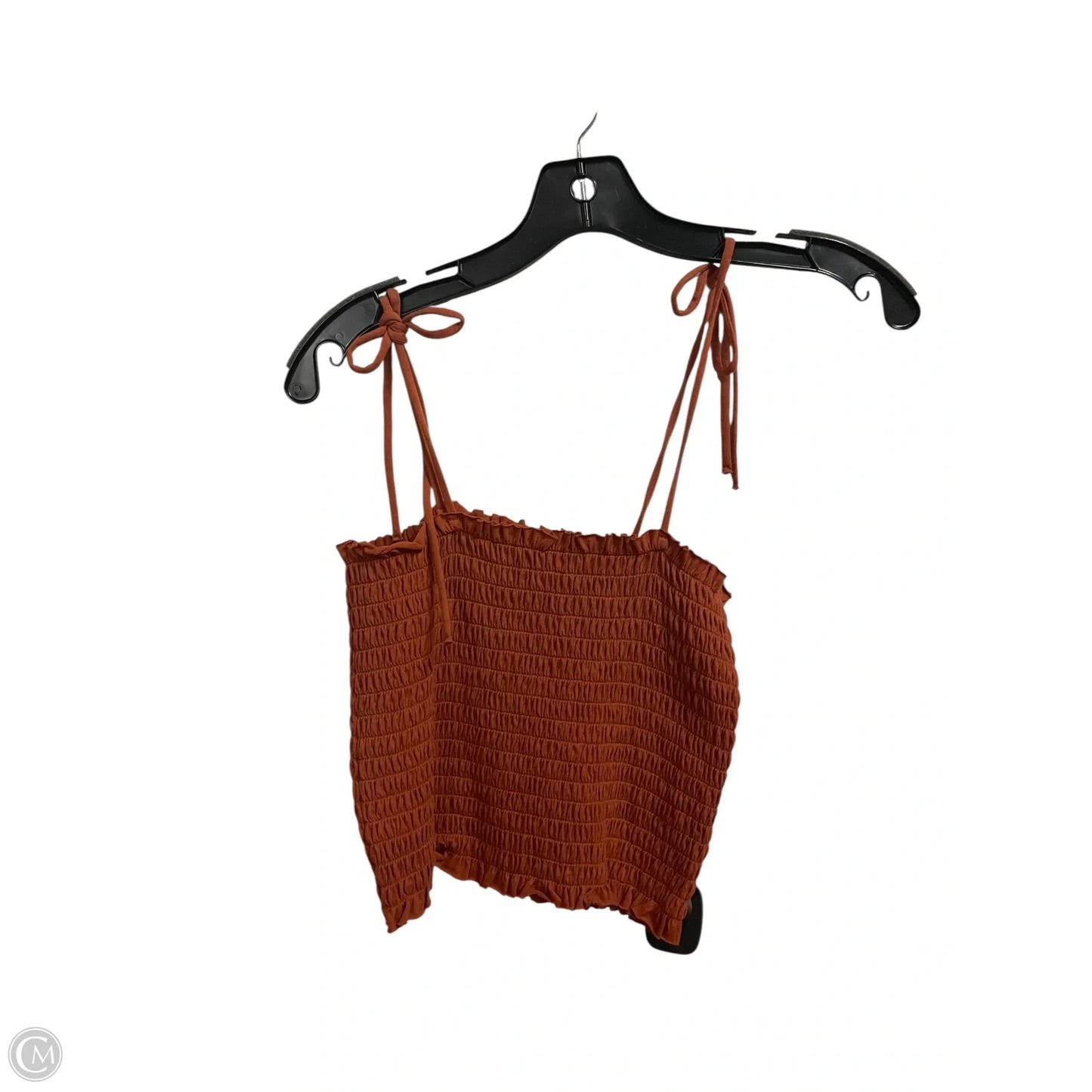 Top Sleeveless By Wild Fable In Orange, Size: M