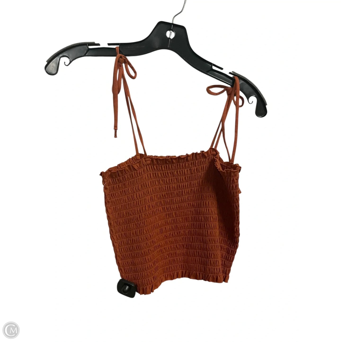 Top Sleeveless By Wild Fable In Orange, Size: M