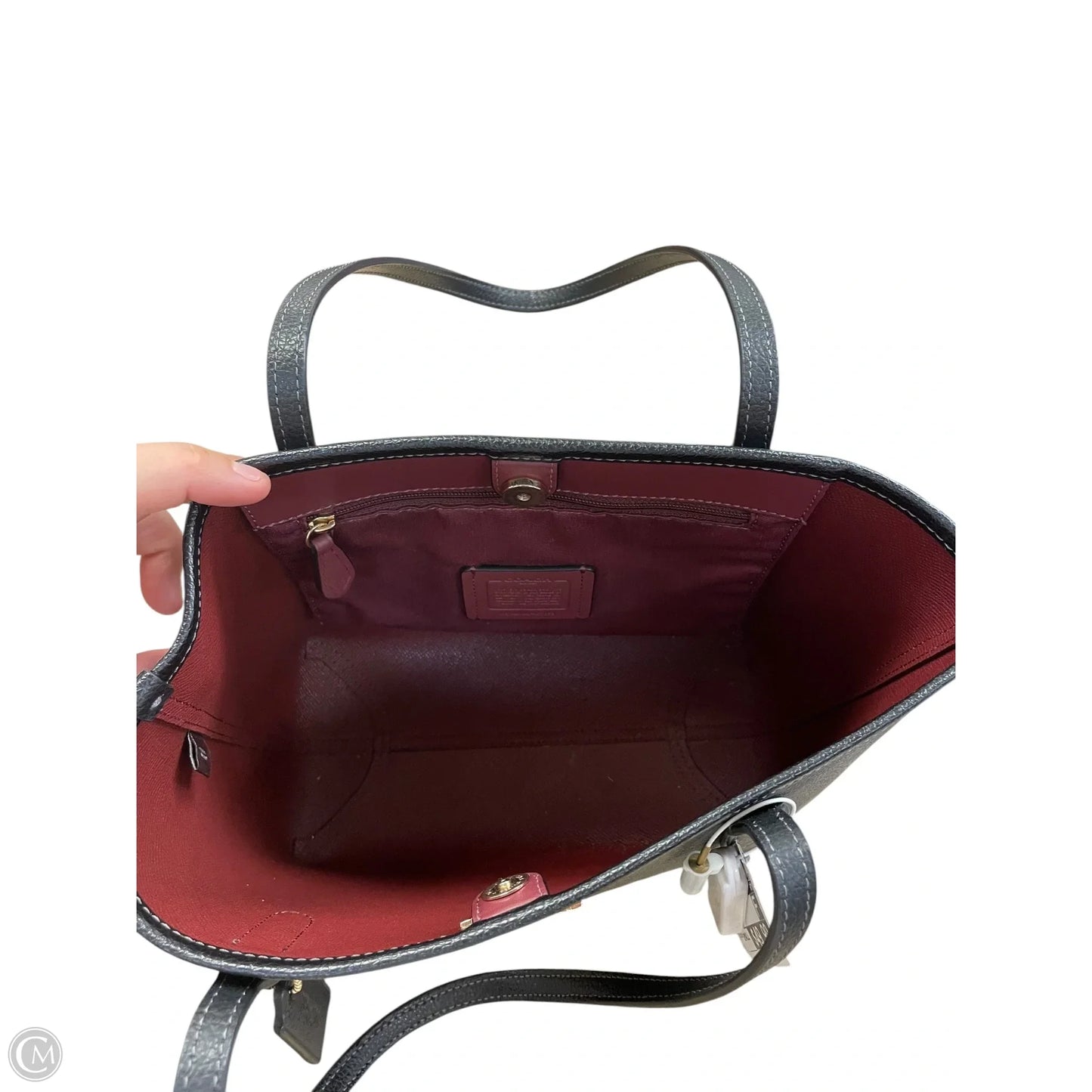 Handbag Designer By Coach, Size: Small
