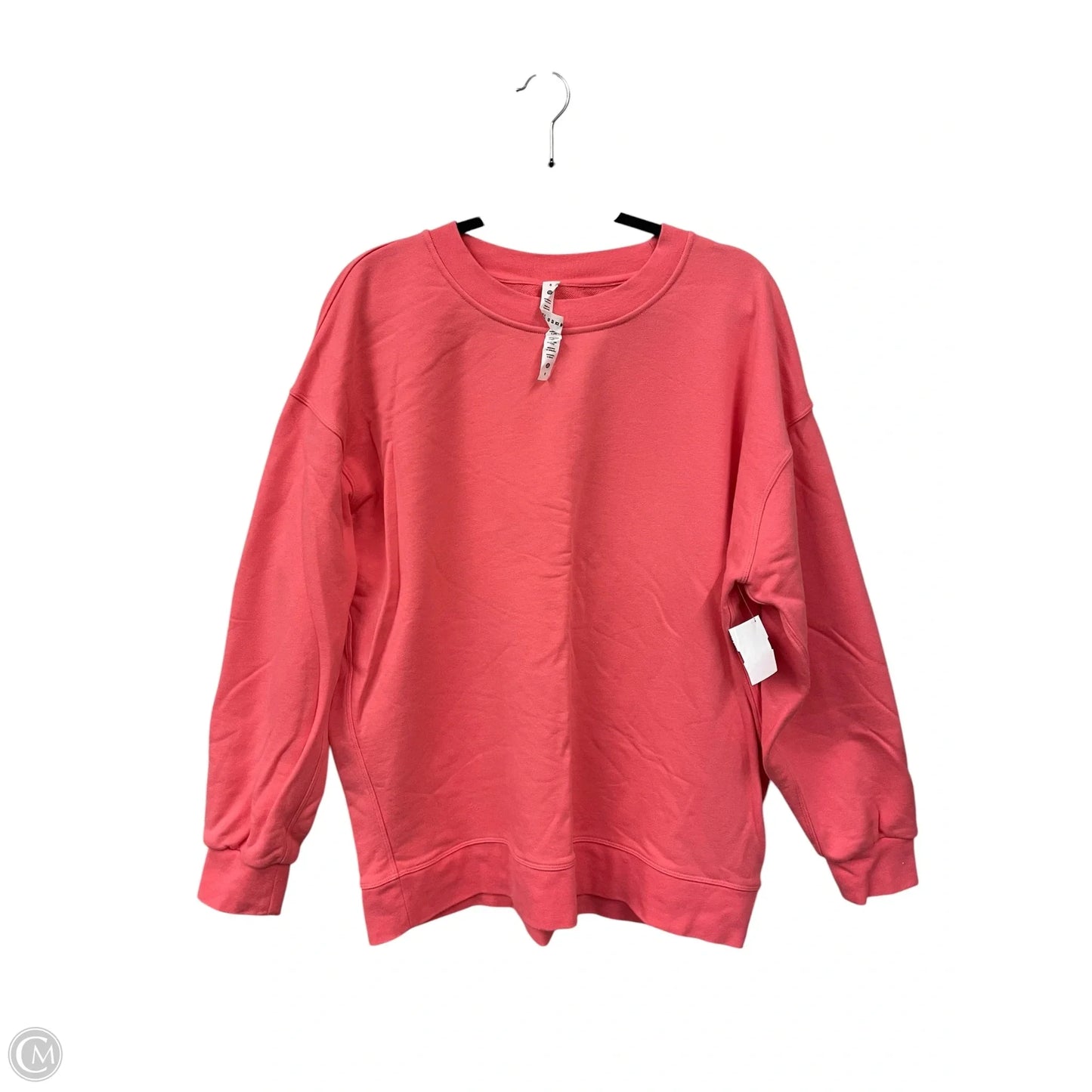Sweatshirt Crewneck By Lululemon In Coral, Size: 8
