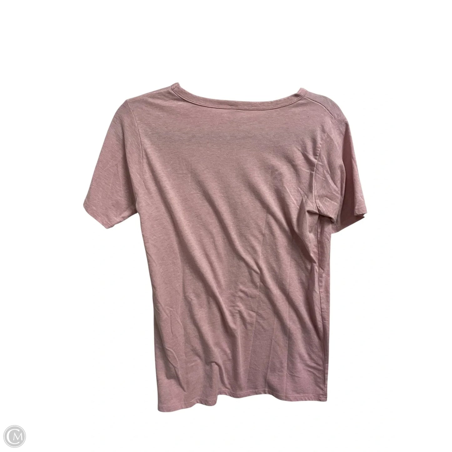 Top Short Sleeve By Clothes Mentor In Pink, Size: L