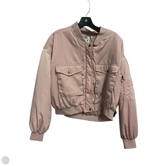 Coat Puffer & Quilted By Ci Sono In Pink, Size: L