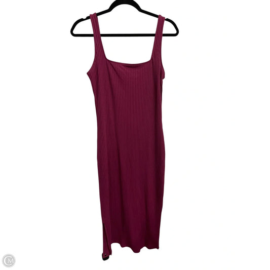 Dress Casual Midi By Wild Fable In Pink, Size: M