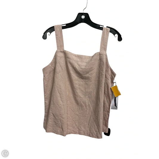 Top Sleeveless By Liz Claiborne In Pink, Size: M