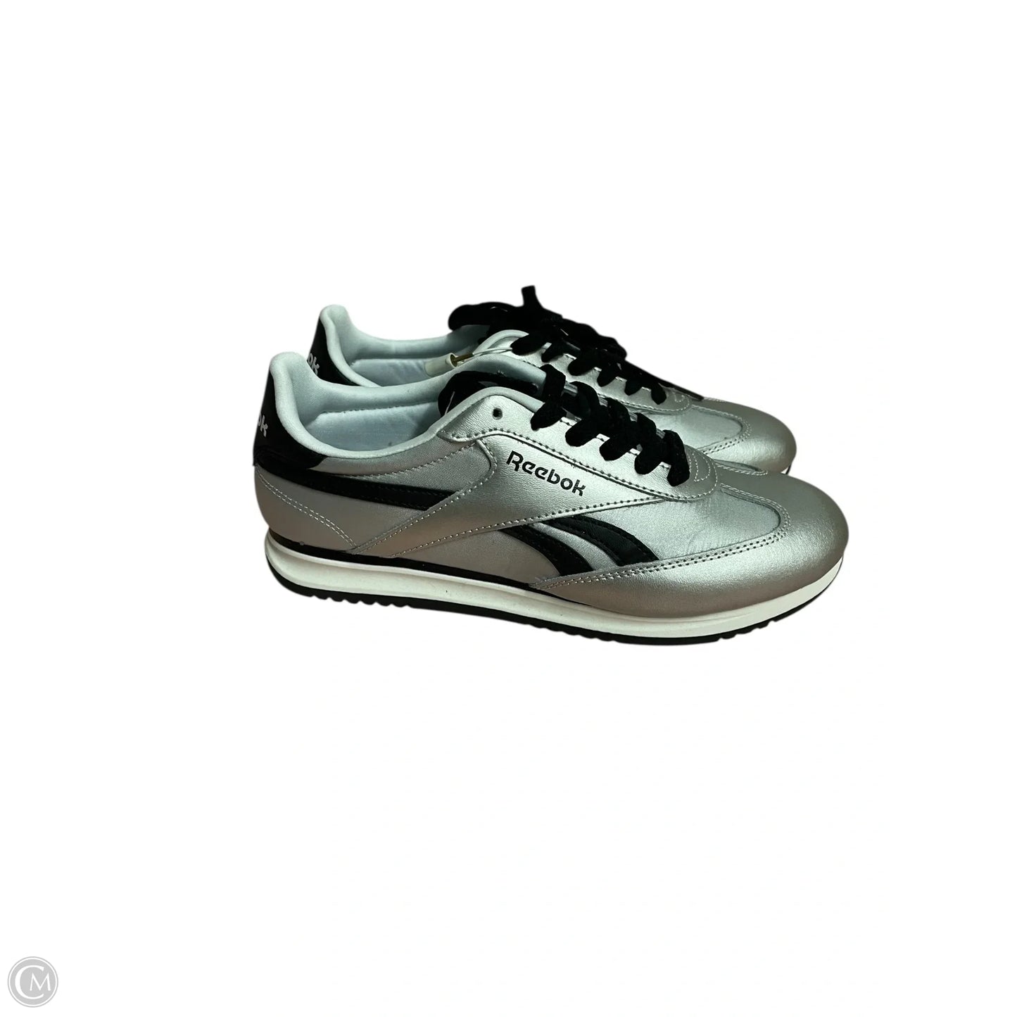 Shoes Athletic By Reebok In Silver, Size: 8
