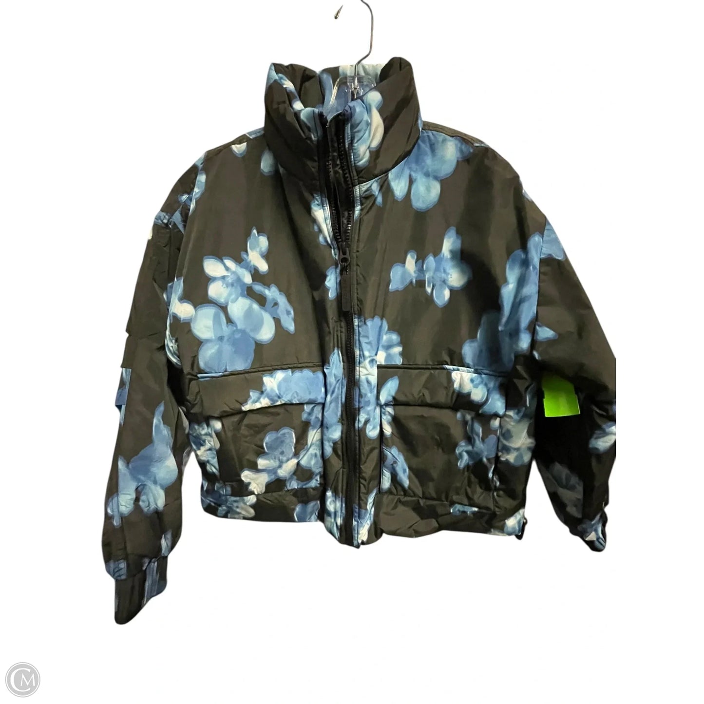 Coat Puffer & Quilted By Fabletics In Blue, Size: S