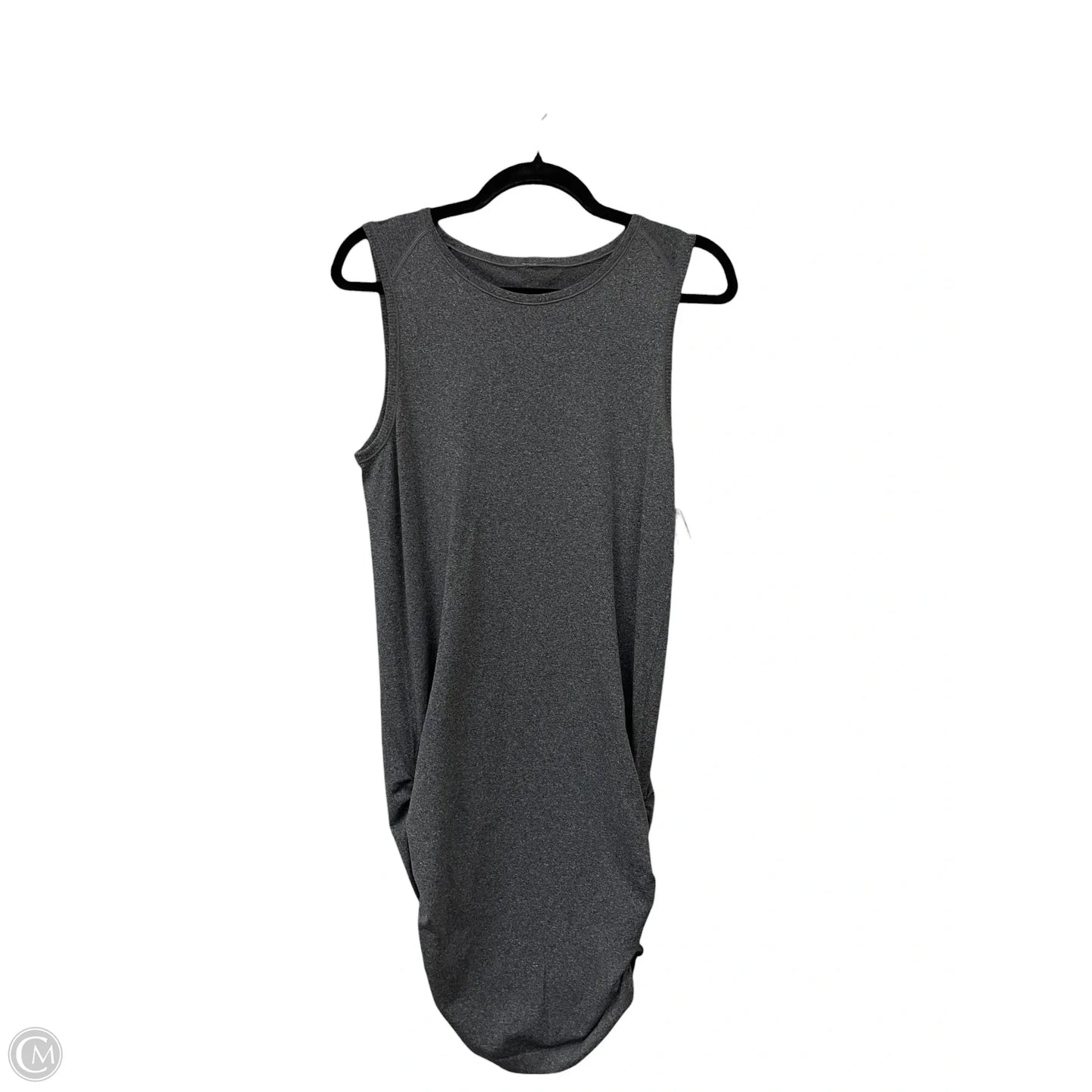 Athletic Dress By Lululemon In Grey, Size: M