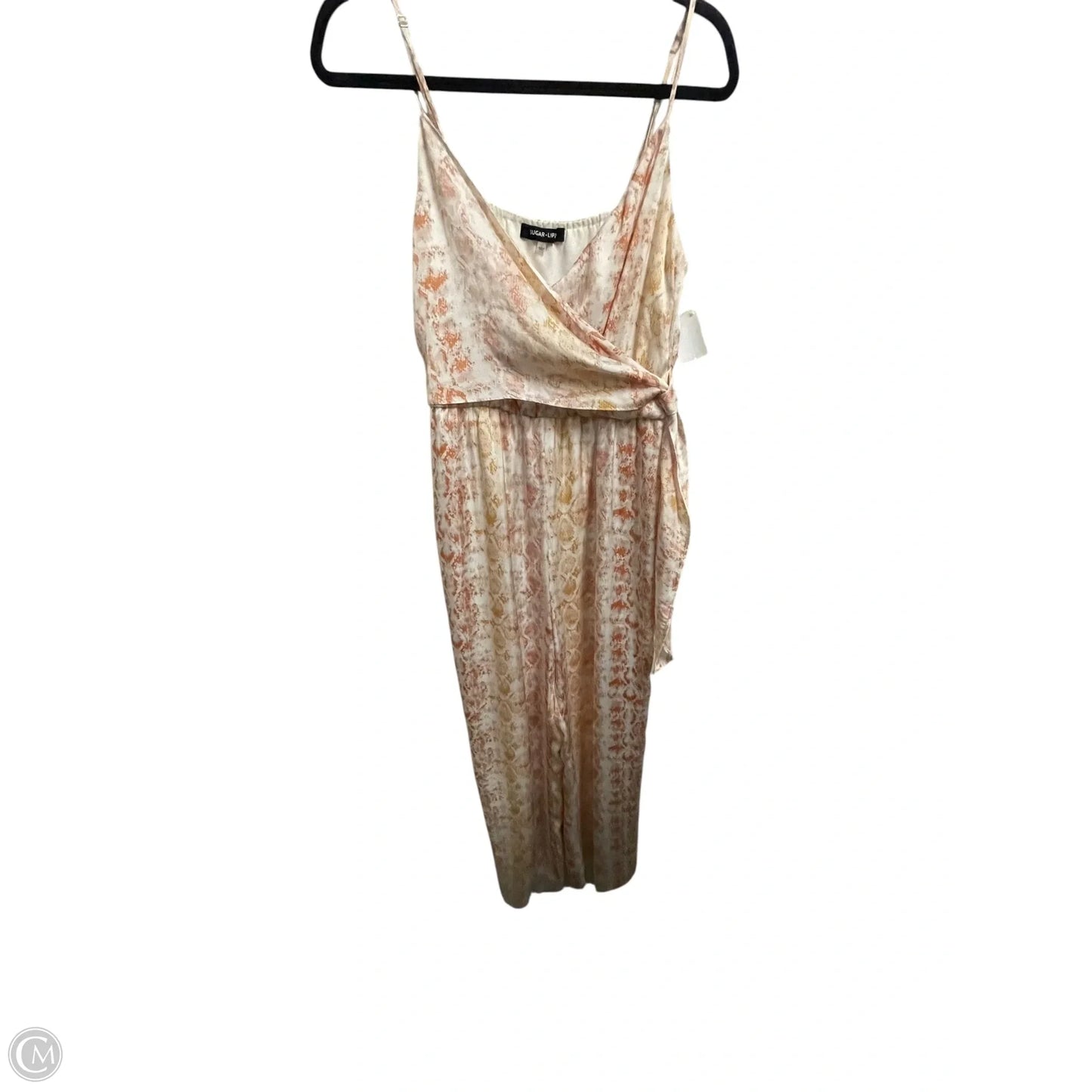 Jumpsuit By Sugar Lips In Orange, Size: L