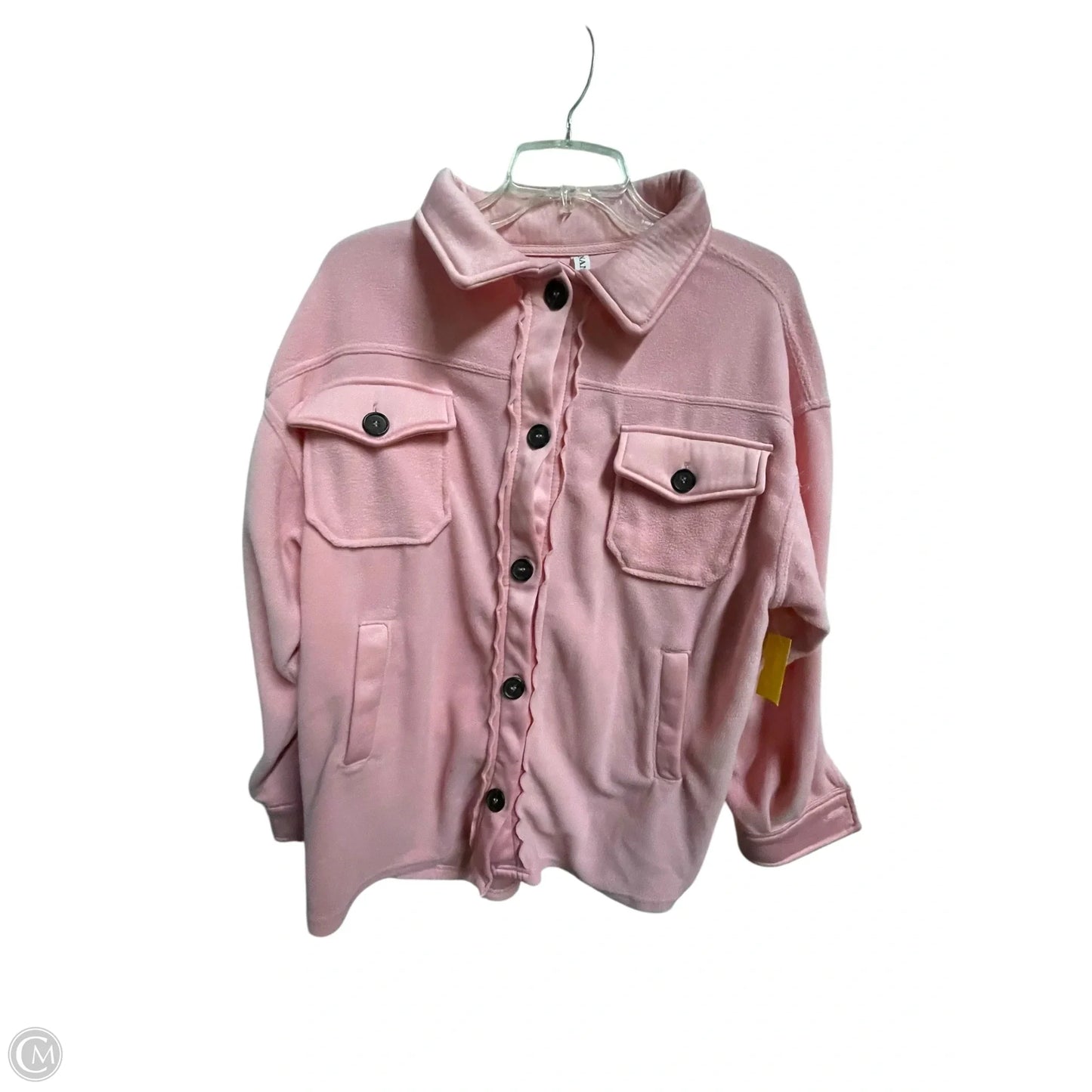 Jacket Other By Zenana In Pink, Size: M