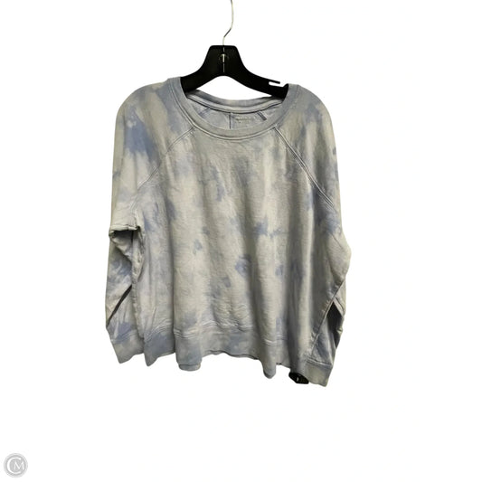 Top Long Sleeve By Athleta In Tie Dye Print, Size: 1x