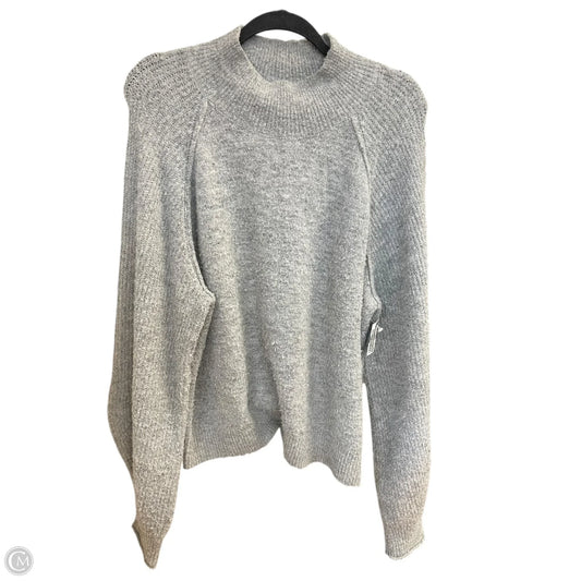 Sweatshirt Crewneck By Free Assembly In Grey, Size: 2x