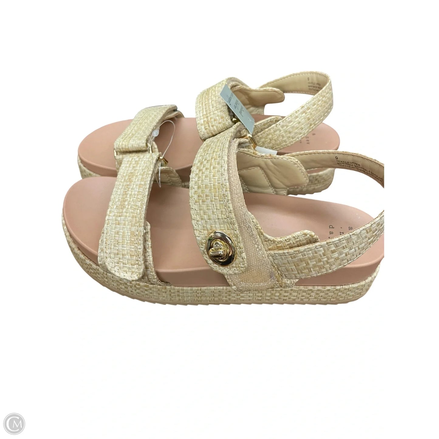 Sandals Flats By A New Day In Brown, Size: 9