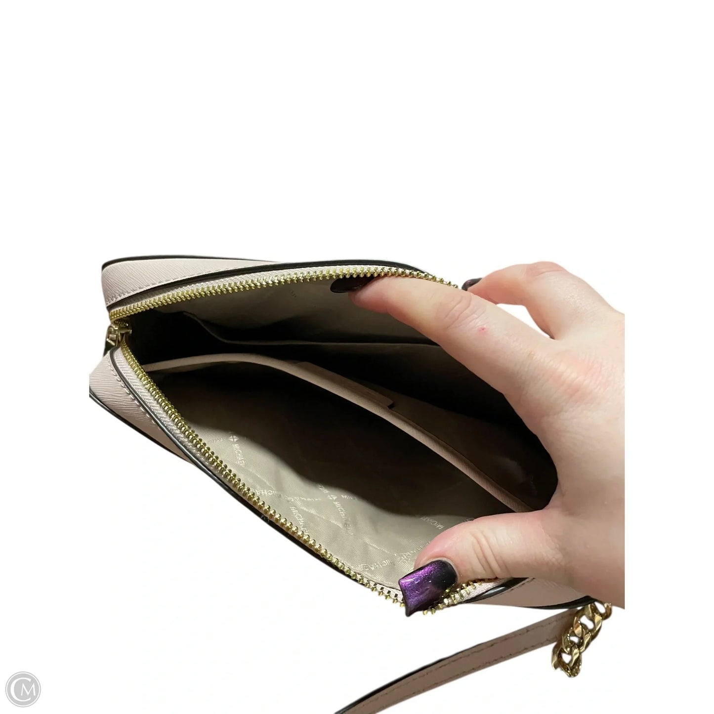 Crossbody Designer By Michael Kors, Size: Medium