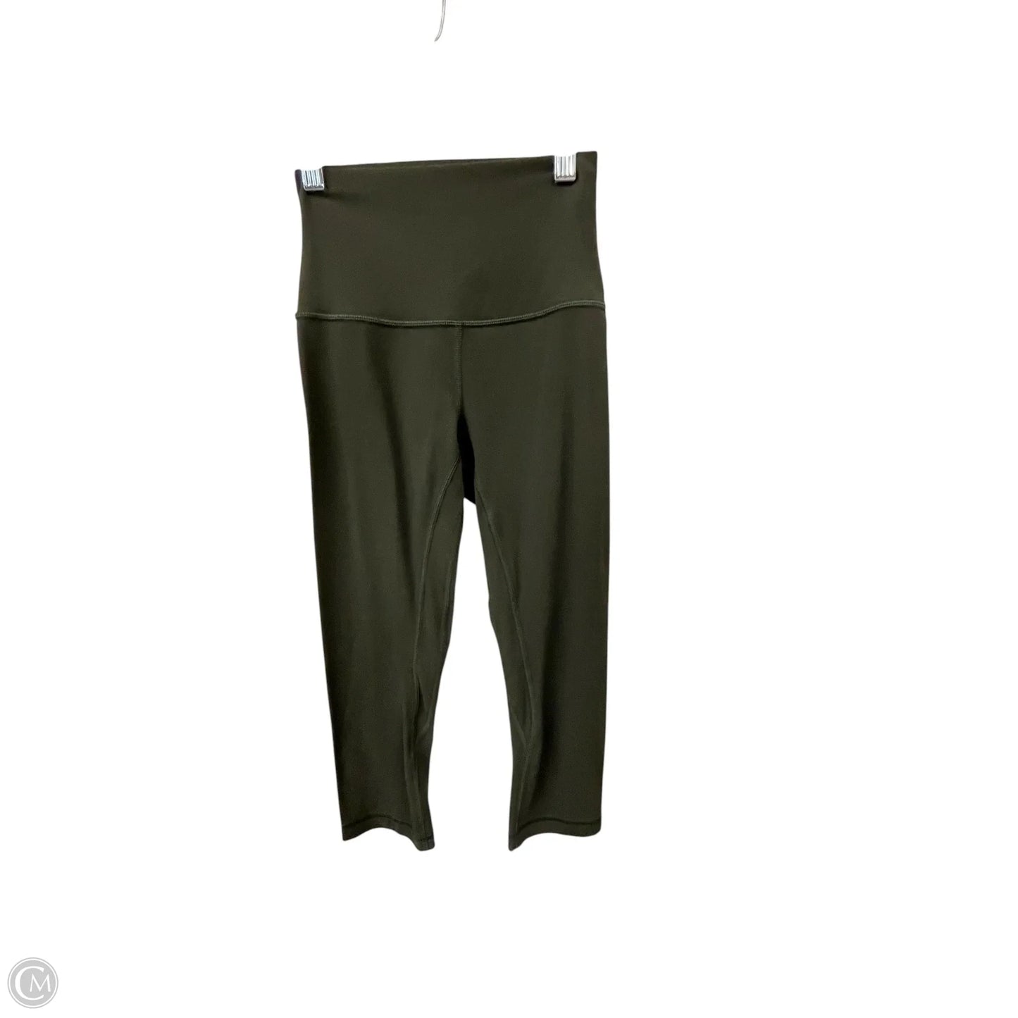 Athletic Leggings Capris By Lululemon In Green, Size: 2