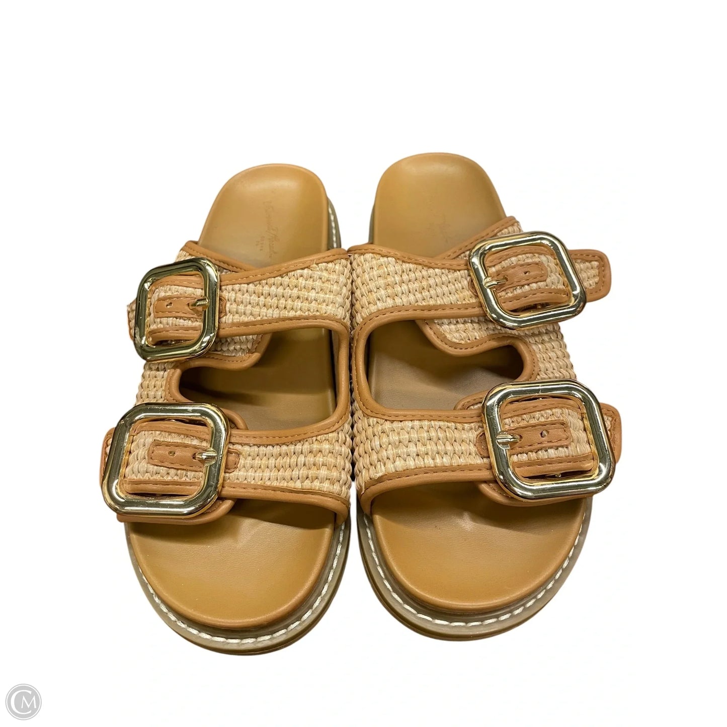 Sandals Flats By Universal Thread In Brown, Size: 7