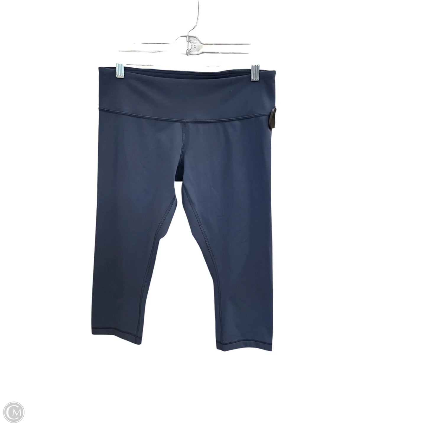 Athletic Leggings Capris By Lululemon In Navy, Size: 10