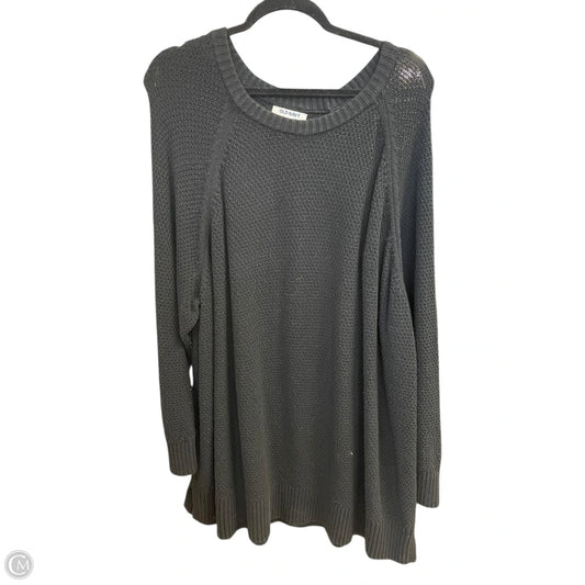 Sweater By Old Navy In Black, Size: 3x