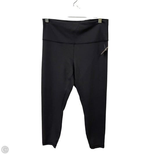 Athletic Leggings By Lululemon In Black, Size: 12