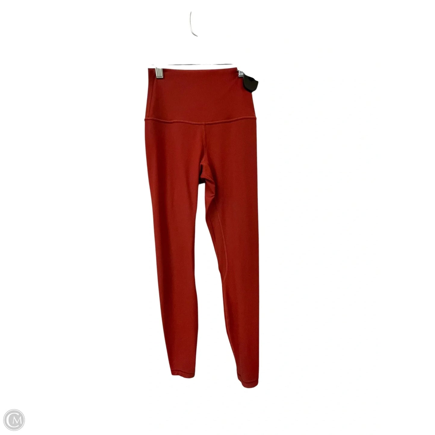 Athletic Leggings By Lululemon In Orange, Size: 2