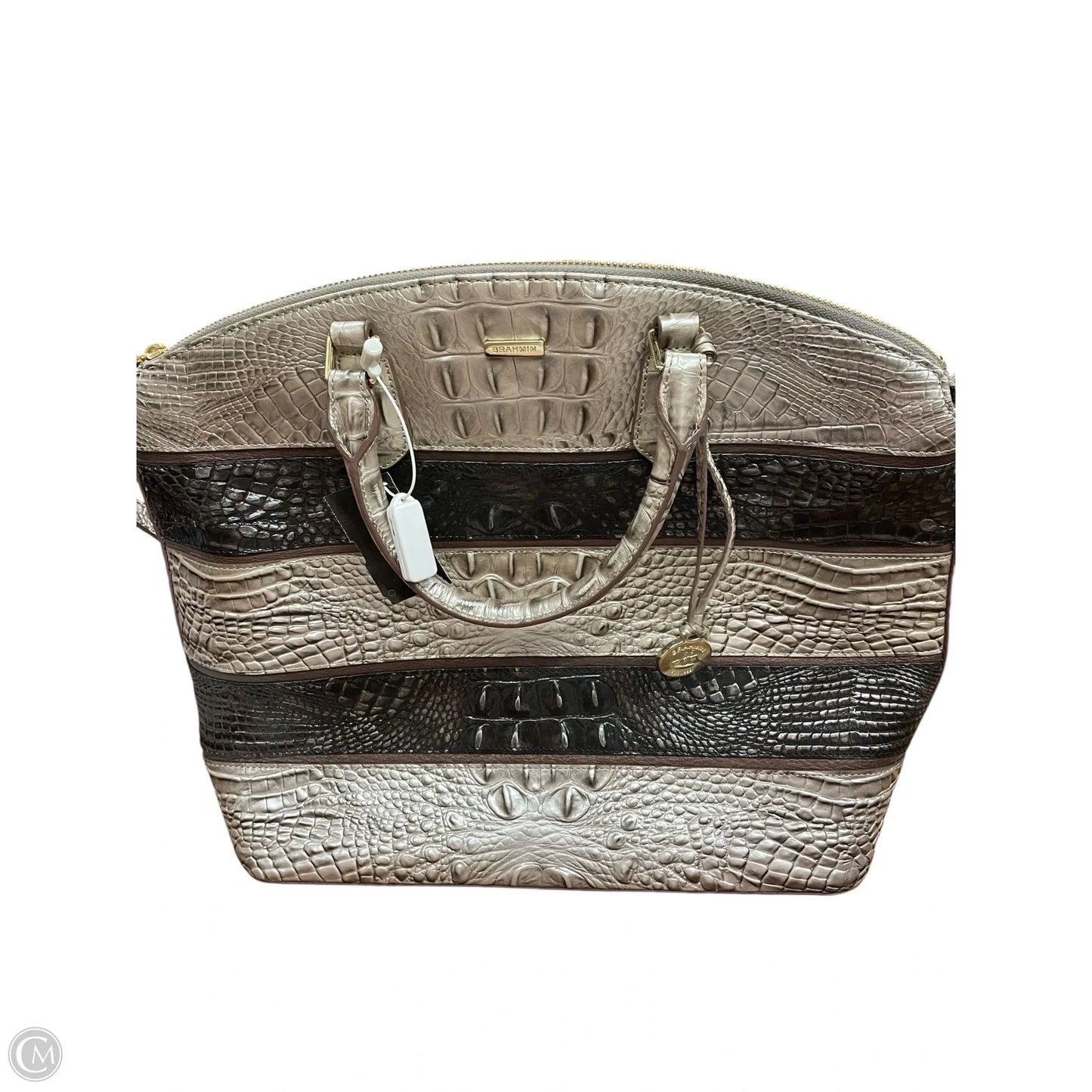 Handbag Designer By Brahmin, Size: Medium