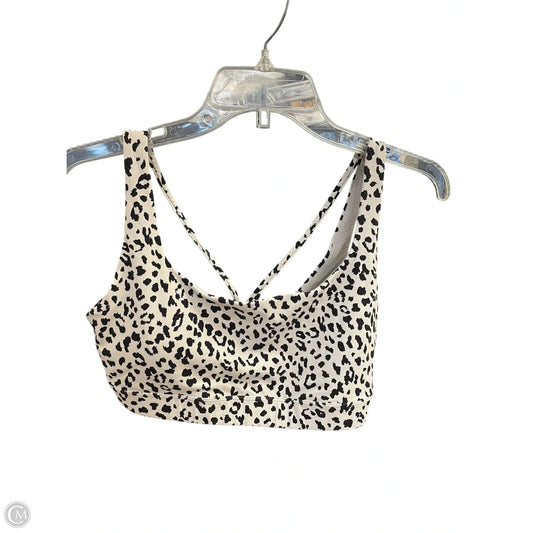 Athletic Bra By Athleta In Animal Print, Size: M