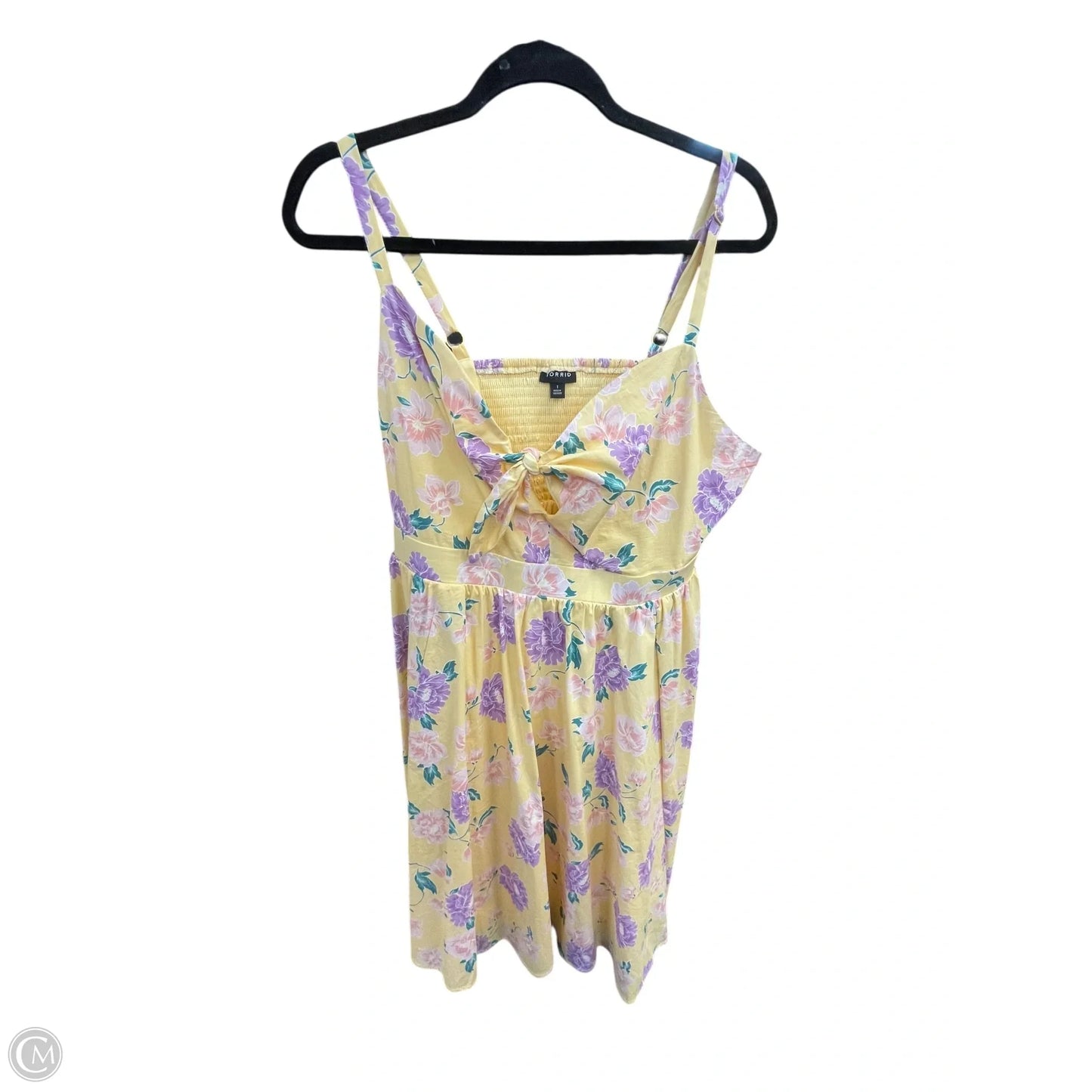 Dress Casual Midi By Torrid In Yellow, Size: 1x