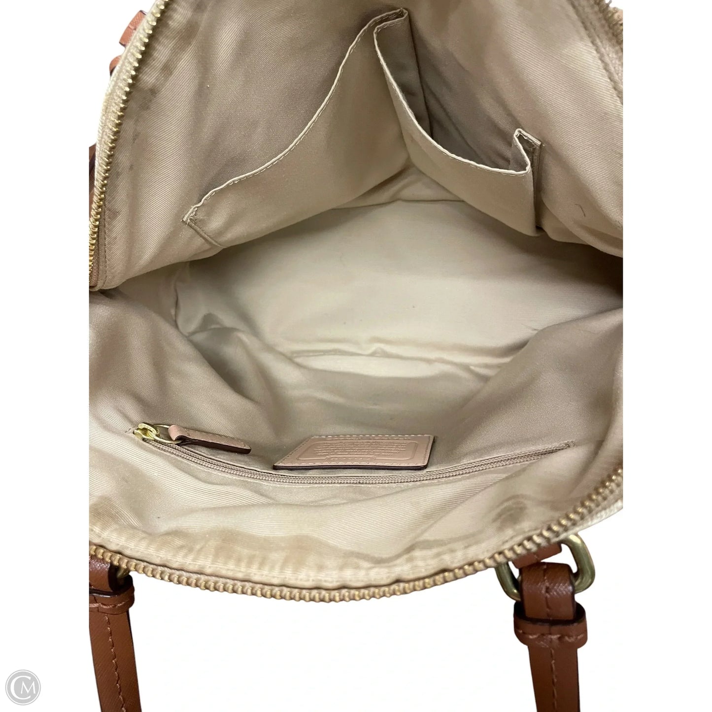 Handbag Designer By Coach, Size: Medium