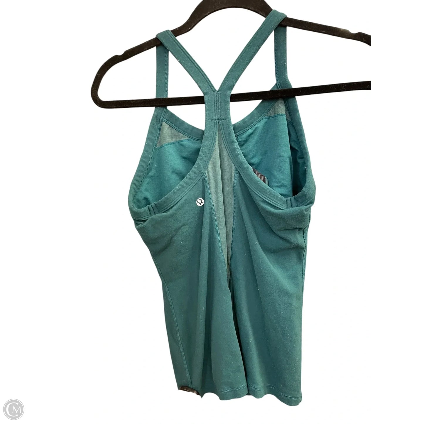 Athletic Tank Top By Lululemon In Green, Size: 8
