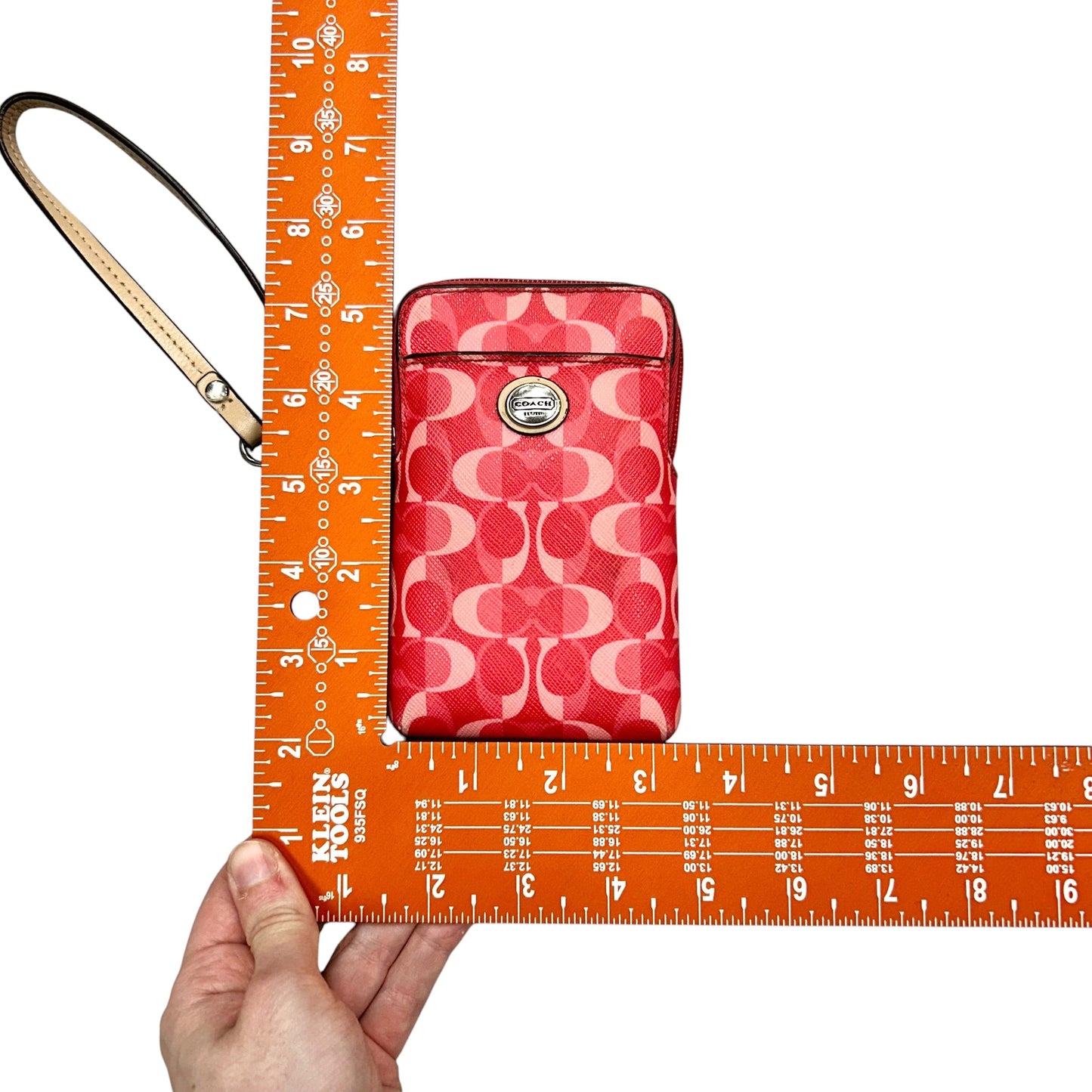 Wristlet Designer By Coach, Size: Small
